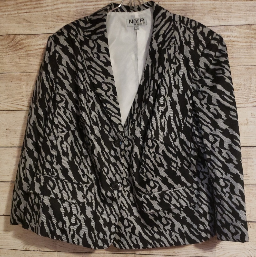 NYP Blazer & Pencil Skirt Set